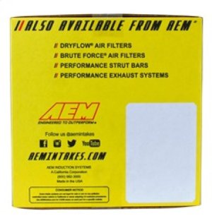 Ford F-450 Super Duty Performance Air Intake - AEM Induction - Brute Force - Polished - `04-`06